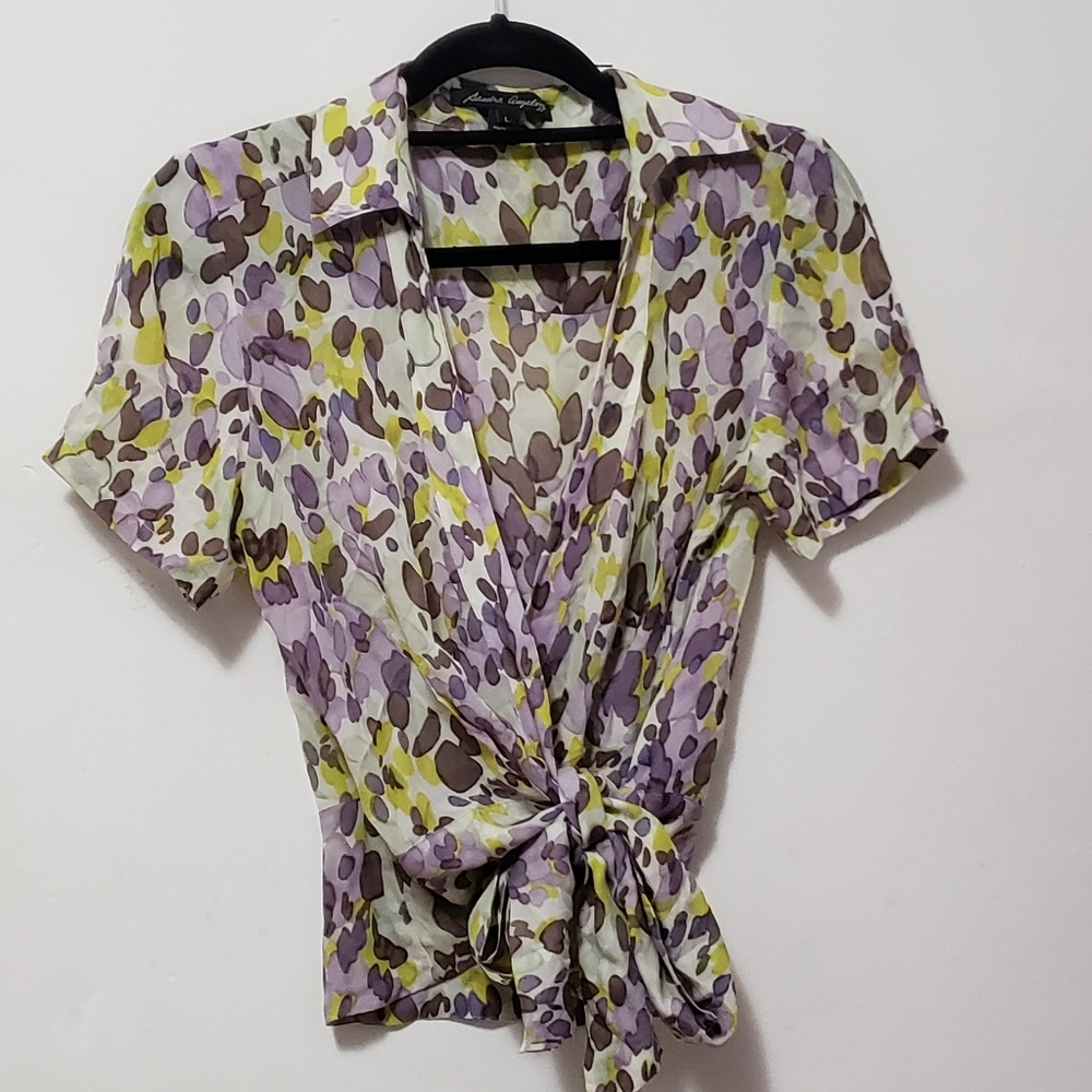 Sandra Angelozzi  Silk Blouse